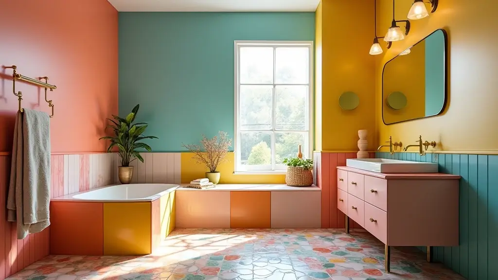 20 Colorful Bathroom Trends That Will Brighten Your Aesthetics!